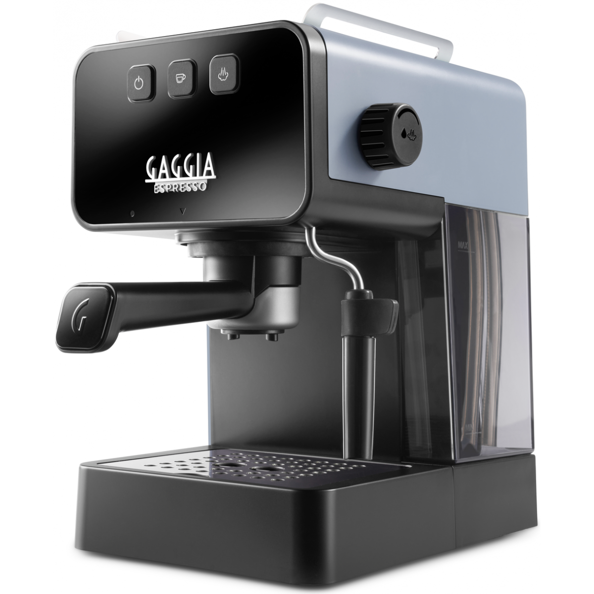 Gaggia Espresso Deluxe 15巴半自動咖啡機 | PID精準溫控 | 可程式化 (風暴灰)